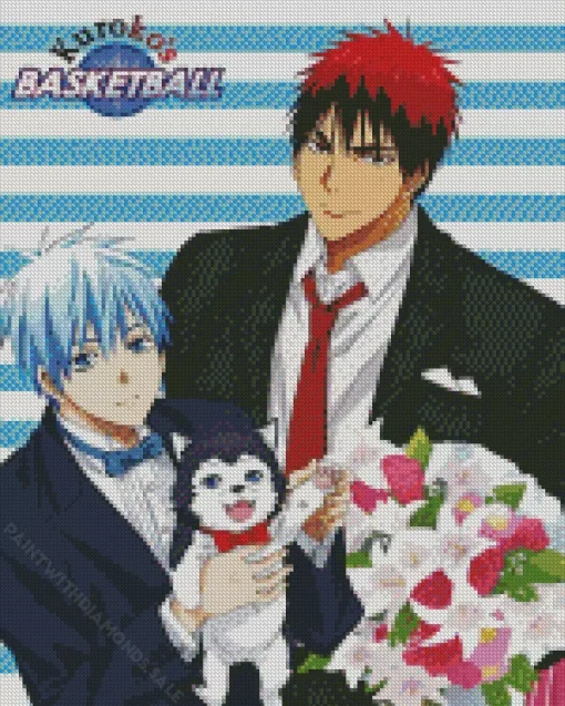 Kurokos Basketball Anime Series Diamond Painting