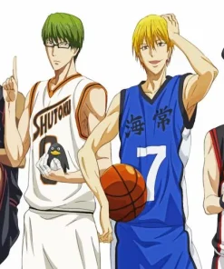 Kurokos Basketball Characters Diamond Painting