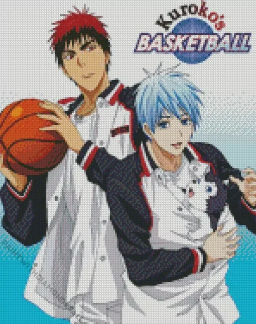 Kurokos Basketball Poster Art Diamond Painting