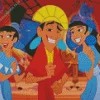 Kuzco In The Emperors New Groove Diamond Painting