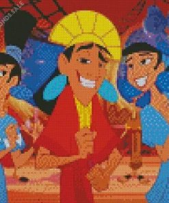 Kuzco In The Emperors New Groove Diamond Painting