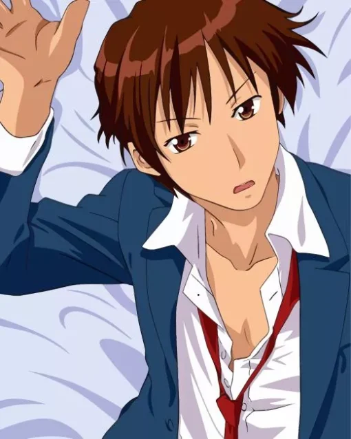 Kyon The Melancholy Of Haruhi Suzumiya Diamond Painting