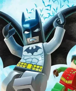 Lego Batman And Robin Diamond By Numbers