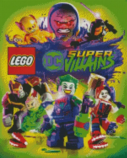 Lego DC Super Villains Diamond Paintings