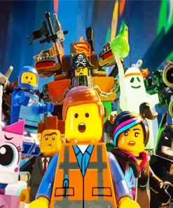 Lego Movie Diamond By Numbers