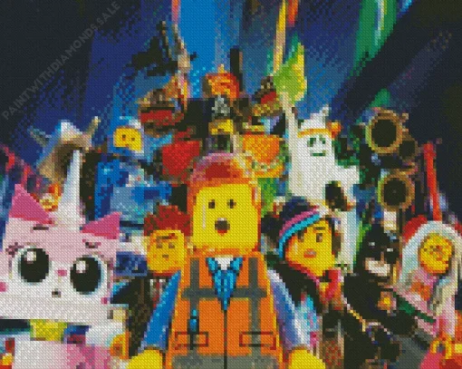 Lego Movie Diamond Paintings