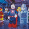 Lego Movie Superheroes Diamond Paintings