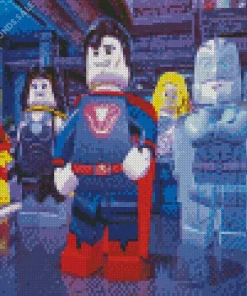 Lego Movie Superheroes Diamond Paintings