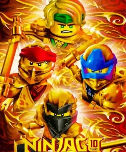 Lego Ninjago Diamond By Numbers