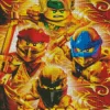 Lego Ninjago Diamond Paintings