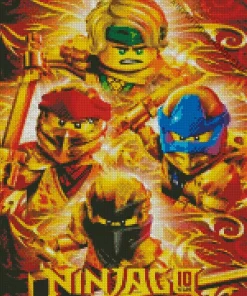 Lego Ninjago Diamond Paintings