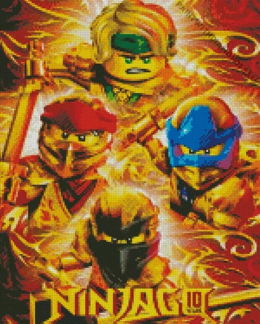 Lego Ninjago Diamond Paintings