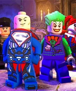 Lego Super Villains Diamond By Numbers