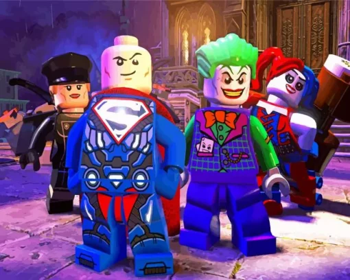 Lego Super Villains Diamond By Numbers