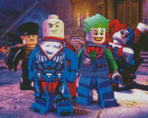 Lego Super Villains Diamond Paintings