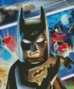 Lego Superheroes Diamond Paintings