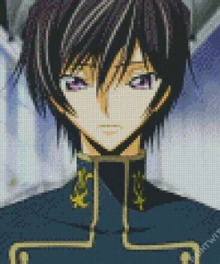 Lelouch Vi Britannia Code Geass Diamond Painting