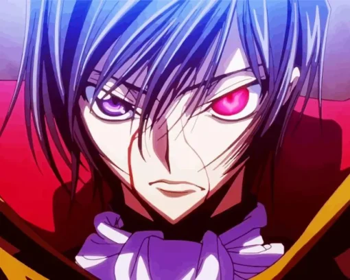 Lelouch Vi Britannia Anime Character Diamond Painting