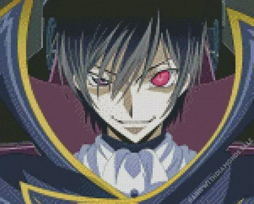 Lelouch Vi Britannia Character Diamond Painting