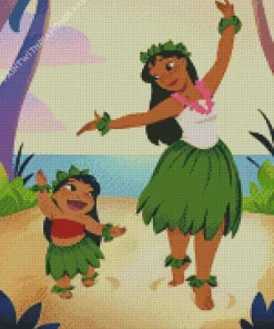 Lilo Pelekai In Lilo & Stitch Diamond Painting