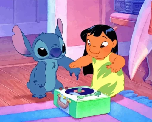 Lilo & Stitch Diamond Painting