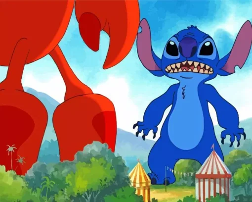 Lilo And Stitch Cartoon Diamond Painting