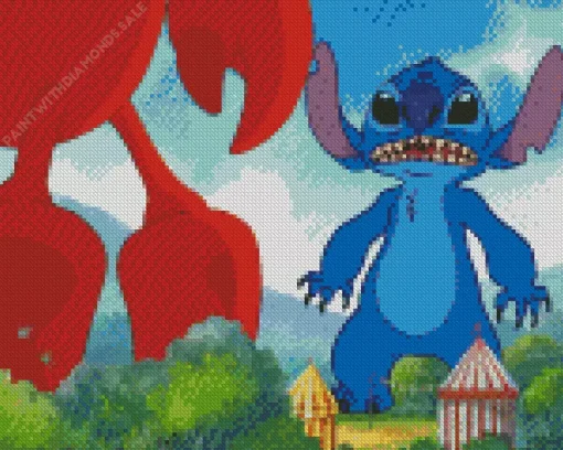 Lilo And Stitch Cartoon Diamond Painting