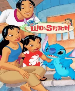 Lilo And Stitch Poster Diamond Painting