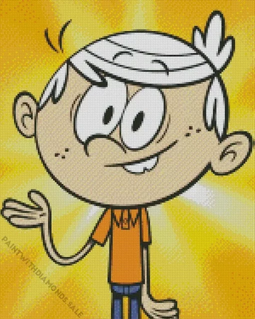 Lincoln Loud In The Loud House Diamond Painting