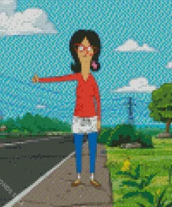 Linda Belcher Bobs Burgers Diamond Painting