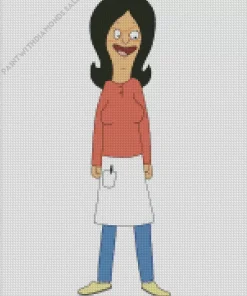 Linda Belcher Character Diamond Painting