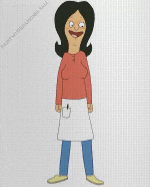 Linda Belcher Character Diamond Painting