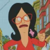 Linda Belcher In Bobs Burgers Diamond Painting