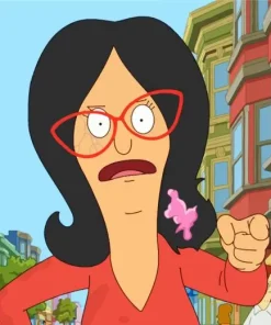 Linda Belcher In Bobs Burgers Diamond Painting