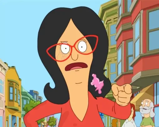 Linda Belcher In Bobs Burgers Diamond Painting