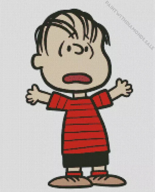 Linus Van Pelt Character Diamond Painting