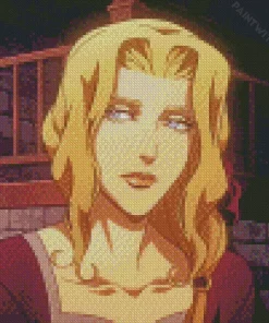 Lisa Tepes Castlevania Diamond Painting