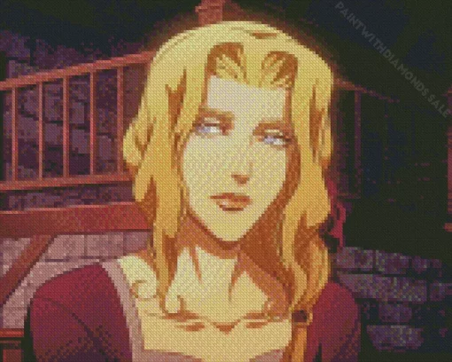 Lisa Tepes Castlevania Diamond Painting