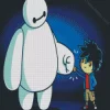 Little Baymax And Hiro Animation Diamond Painting