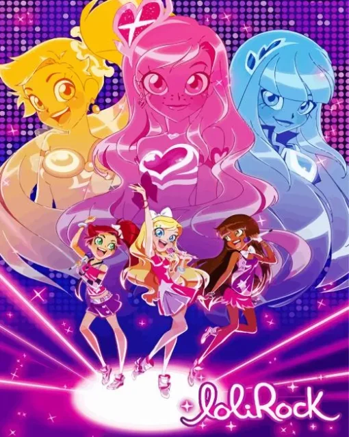 Lolirock Poster Diamond Painting