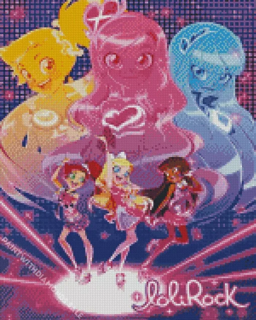 Lolirock Poster Diamond Painting