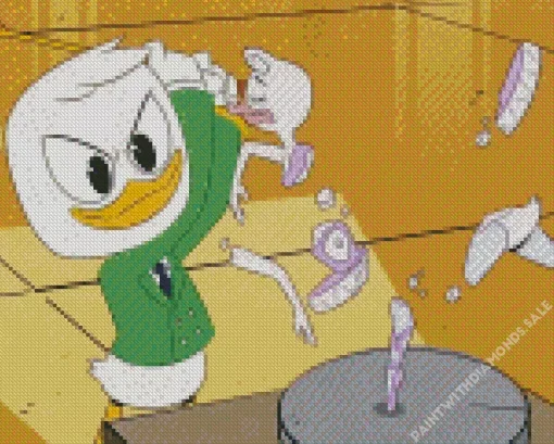 Louie Duck Ducktales Diamond Painting