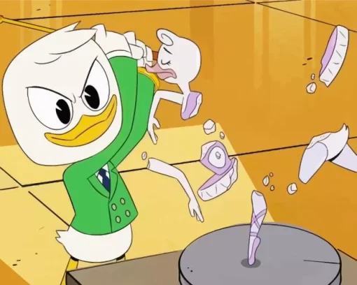 Louie Duck Ducktales Diamond Painting