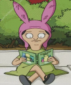 Louise Belcher Character Diamond Painting