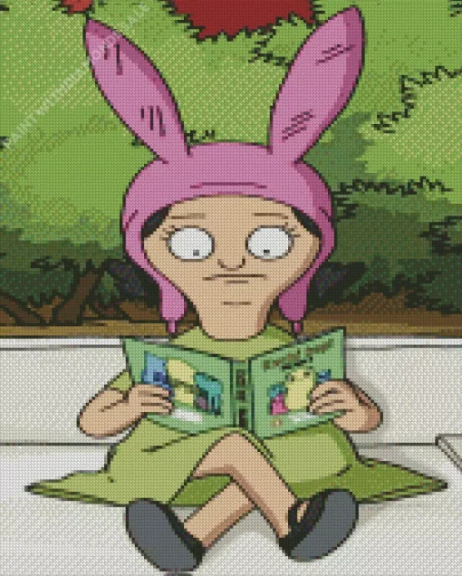 Louise Belcher Character Diamond Painting