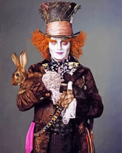 Mad Hatter Diamond Painting