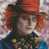 Mad Hatter Character Diamond Painting