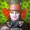 Mad Hatter In Alice In Wonderland Diamond Painting