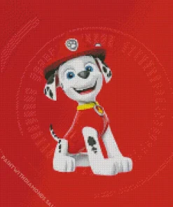 Marshall PAW Patrol Art Diamond Painting