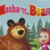 Masha And The Bear Animation Diamond Painting